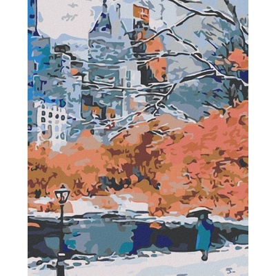 zuty Malování podle čísel Park v New Yorku 40 x 50 cm vypnuté plátno na rám