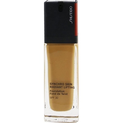 Shiseido Synchro Skin Radiant Lifting Foundation SPF30 Rozjasňujúci liftingový make-up 420 Bronze 30 ml