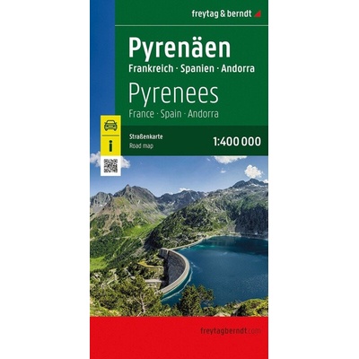 Pyreneje 1:400 000 / automapa