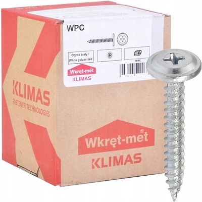 Vruty do dřeva Klimas Wkręt-Met WPC 4,2x25 mm 500 ks