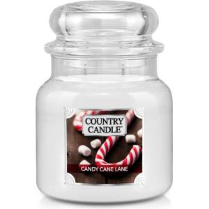 Kringle Candle Country Candle Candy Cane Lane средна ароматна свещ с 2 фитила (453 g),
