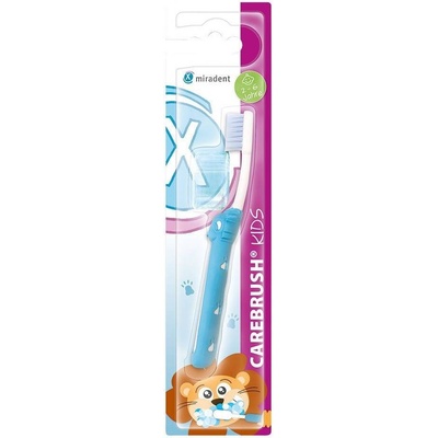 Miradent Детска четка за зъби Carebrush Kids, 2-6 години, синя