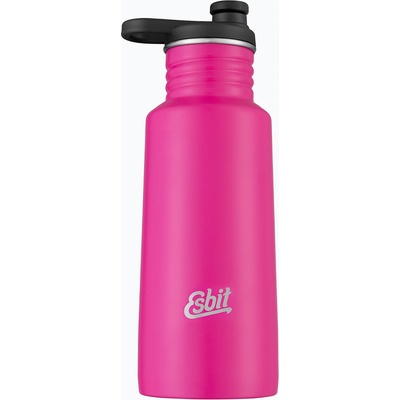 Esbit Pictor Спортна бутилка от неръждаема стомана 550 ml розово розова бутилка за пътуване
