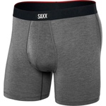 Saxx Мъжко синтетично термобельо Saxx Vibe Xtra Boxer Brief Fly Synthetic base layer - Dark Grey Heather - размер XXL (014-2279-0516)