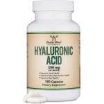 Double Wood Supplements Hyaluronic acid - Хиалуронова киселина, 180 капсули Double Wood (G2QUEB DW)