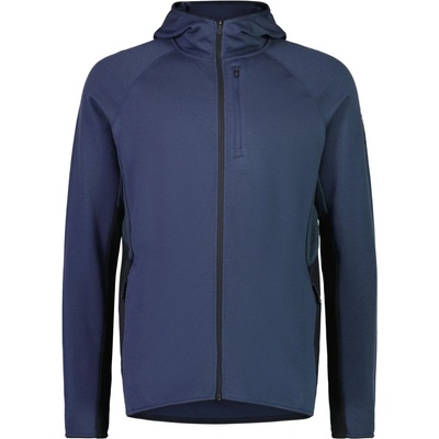 MONS ROYALE Merino mikina APPROACH MERINO SHIFT FLEECE HOOD midnight