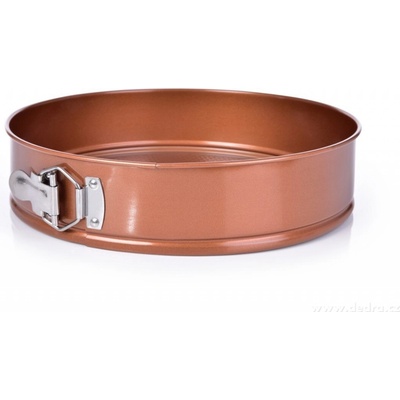 BIOPAN GOLD Tortová rozkladacia forma 28cm guľatá výška 6,5 ​​cm