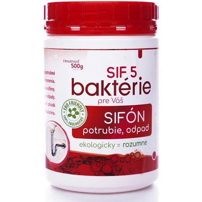SIF 5 baktérie pre Váš sifón, potrubie, odpad 500 g