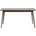 Unique Furniture Кафява сгъваема трапезна маса с дъбов плот 150x90 cm Barrali - Unique Furniture (43242931)