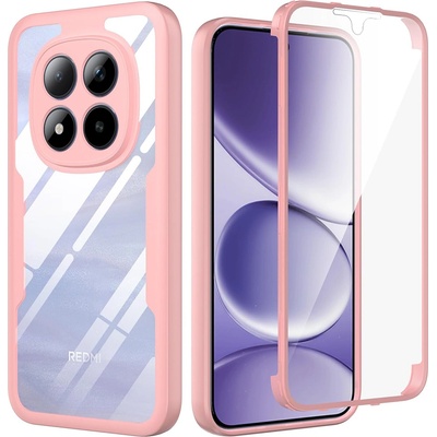 Techsuit Калъф за Xiaomi Redmi Note 15 Pro+ 5G / Poco M8 Pro 5G - ColorVerse 360 Series + Screen Protector - Techsuit - Розов