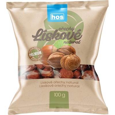 HOS Lieskové jadrá natural 100 g
