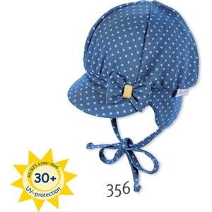 Sterntaler Бебешка шапка от трико с uv защита 30+