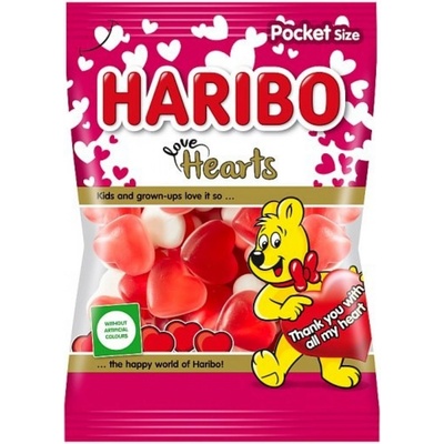Haribo Love Hearts 100 g
