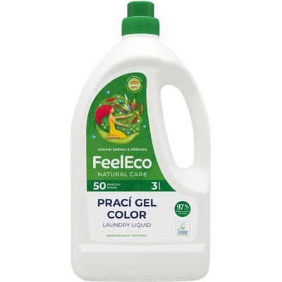 FeelEco Prací gel na barevné prádlo 3 l