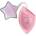 Real Techniques Miracle Makeup Sponge Ornament гъбичка за пудра и фон дьо тен за жени 1 бр