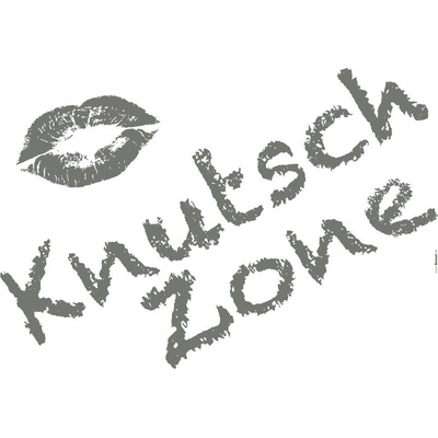Komar 17707 Samolepicí dekorace na stěnu Freestyle KnutschZone, rozměry 70x100cm