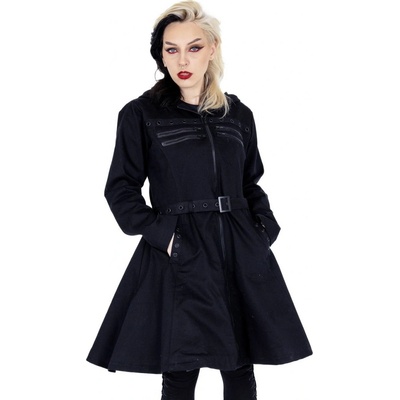 Poizen Industries dámsky kabát Marion black POI1324