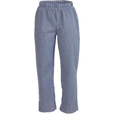 Whites Chefs Clothing Vegas modrobílé kostkované XS