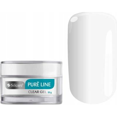 Silcare Pure Uv stavební gel na nehty clear 50g