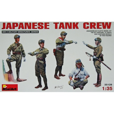 MiniArt Japanese Tank Crew 5 figúrok 1:35