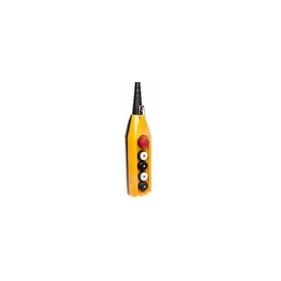 Emas elektotechnik Control cassette, 5 buttons, including 30mm emergency stop button, one speed, T0-PV5E30B22
