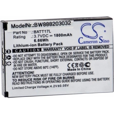 VHBW Батерия за Midland XTC400 / XTC450, 1800 mAh (888203032)