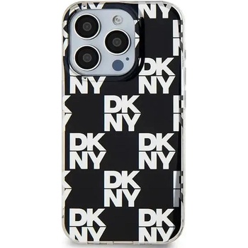 DKNY Кейс DKNY IML Checkered Mono Pattern за iPhone 15 Plus / 14 Plus, черен (3666339268244)