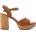 Dune London Сандали Dune London Jacuzzi Platform Block Heel Sandals - Tan