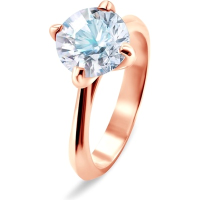 SAVICKI Годежен пръстен The Light: розово злато, диамант