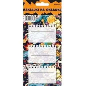 Henry London Notebook stickers - Cosmos (12pcs)