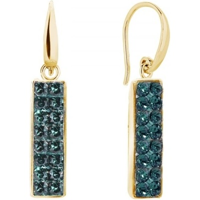 Spark se Swarovski Elements Glow KWGFMP1EM Emerald zelené