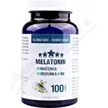 Clinical Melatonin Mučenka Meduňka B6 100 tabliet