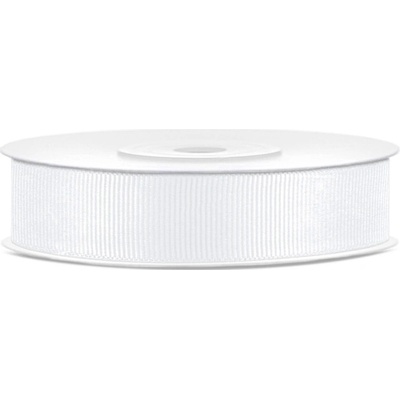 Rypsová stuha BÍLÁ, 15 mm x 25 m – Hledejceny.cz