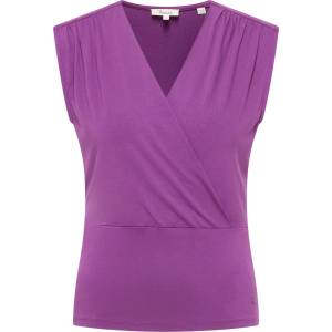 Tranquillo Дамска тениска Tranquillo Women's Jerseytop Jaane T-shirt - Sparkling Grape (916-6810-0213)
