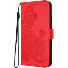 Mezzo Book Infinix Smart 8 vzor Datura červené