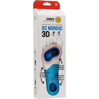 Sidas XC Nordic 3D vložky do běžkařských bot