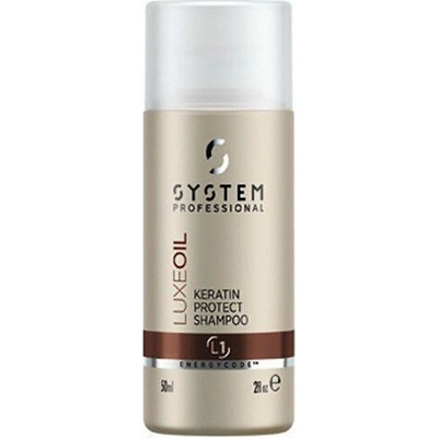 System Professional LuxeOil Keratin Protect Shampoo 50 ml