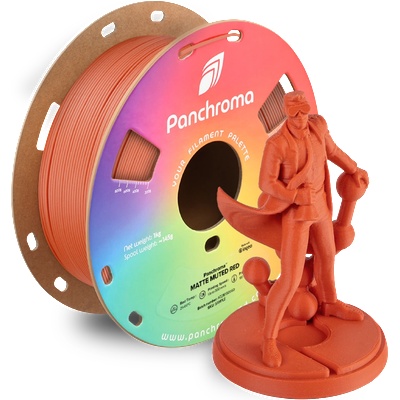 Polymaker Panchroma PLA Matte Muted Red - 1, 75 mm / 1000 g (CA04027)