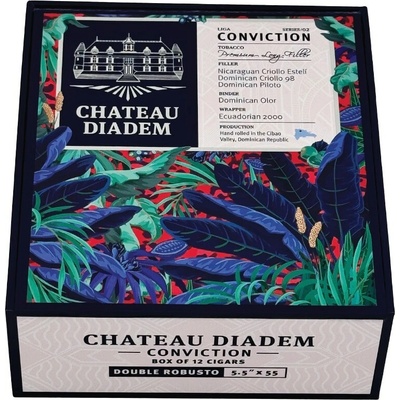 Chateau Diadem Conviction Double Robusto 12 ks