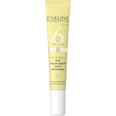 Eveline Cosmetics 6 Ceramides protivráskový očný krém s ceramidmi 20 ml