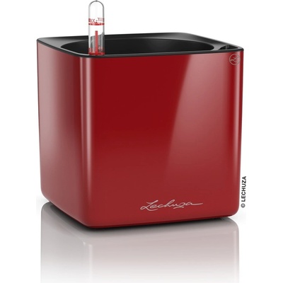 Lechuza Samozavlažovací Cube Glossy 14 šarlátovo červená vysoký lesk