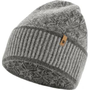 Fjällräven Зимна шапка (beanie) Fjällräven Snow Beanie - Grey - размер One Size (904-5462-0311)