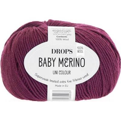 Příze DROPS Baby merino uni color 34 - vřesová