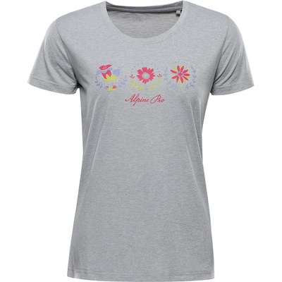 ALPINE PRO Дамска функционална тениска ALPINE PRO SASSA high rise вариант pa ALPINE PRO | Siv | ЖЕНИ | XS