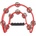 Cega Double Row Red