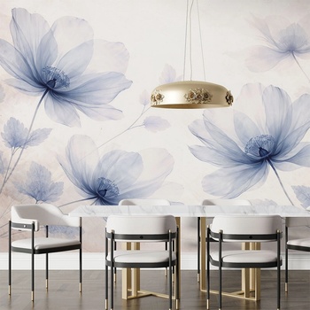 Art Gift Decor Фототапет нежни сини цветя