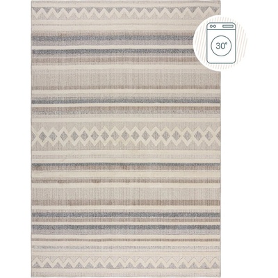 Flair Rugs Сиво-бежов килим подходящ за пране 116x170 cm Everette - Flair Rugs (503119379109)