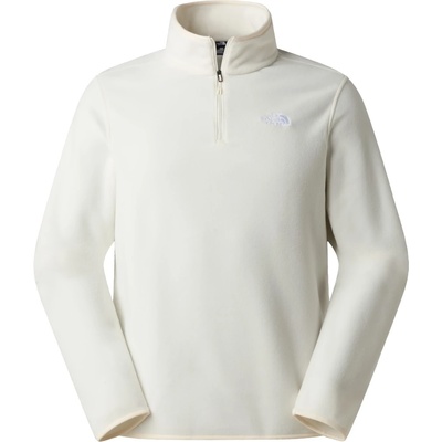 The North Face Мъжки поларен пуловер The North Face Glacier Fleece 1/4 Zip Jacket Fleece jumper - White Dune - размер XL (005-6364-1014)
