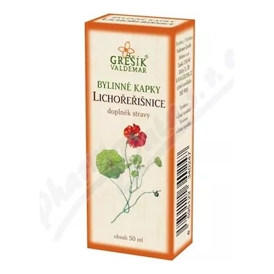 Grešík Bylinné kvapky Lichen Cherry 50 ml