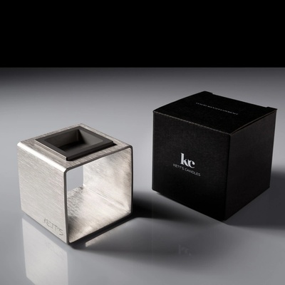 Ketts Candles Moderní kovová aroma lampa na vonné vosky – Zboží Dáma